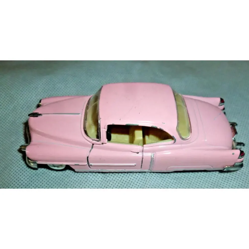 Vintage PINK 1953 CADILLAC SERIES 62 COUPE KINSMART DIECAST CAR MODEL 5